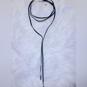 Black and Silver Women's Necklace